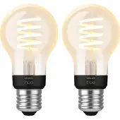 Philips Hue Filamentlampe White Ambiance Standard E27 Doppelpack