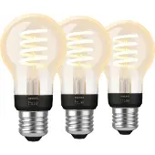 Philips Hue Filamentlampe White Ambiance Standard E27 3er-Pack