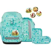Ergobag Pack Reitbärtraum - 6-teiliges Schulrucksackset, Farbe:reitbärtraum, Größe:OS