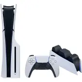 Sony PlayStation 5 Slim mit Laufwerk + Ladestation