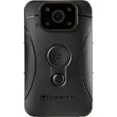 Transcend DrivePro Body 10 Bodycam für den Oberkörper Kabelgebunden 1920 x 1080 Pixel Schwarz Akku (TS64GDPB10C)