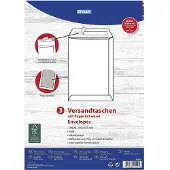 Stylex Papprückwandtaschen B4 ws 3St