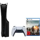 Sony PlayStation 5 Slim mit Laufwerk + Battlefield 6 + Schwarze Cover