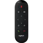 Logitech ConferenceCam Connect, Webcam, IR Wireless, Drucktasten, Schwarz, Silber