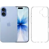 Apple iPhone 17 512GB Blau + BlueBuilt Protective Backcover Transparent
