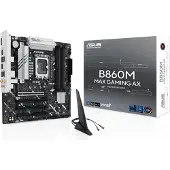 Asus B860M MAX GAMING AX, Intel, LGA 1851 (Socket V1), Intel Core Ultra (Series 2), LGA 1851, DDR5-SDRAM, 256 GB