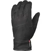 Snowlife - Wasserfeste Leder Handschuhe - Spirit Leather DT Glove Black für Herren aus Leder - Größe S - schwarz