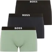 BOSS Dreierpack Boxershorts aus Stretch-Baumwolle Grösse L