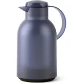 EMSA Isolierkanne "Samba", 1,5 l, XXL-Modell, zeitloses Design, einfacher Knopfdruck, 24h kalt, 12h warm