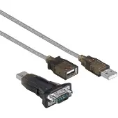 Goobay 93128, USB Typ-A, DB-9