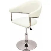 MCW Barhocker Civitavecchia, Barstuhl Tresenhocker Lounge Stuhl, Kunstleder creme