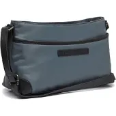 The Chesterfield Brand C48.1811 Leather Shoulder Bag Nylon Wax Pull Up Nevon Light Grey