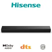 Hisense Soundbar HS1000, 2.0 CH, Dolby Digital Plus