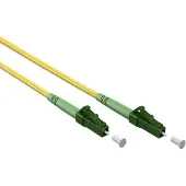 Goobay Glasfaserkabel (FTTH), Singlemode (OS2) Yellow, (Simplex), 20 m