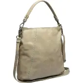 The Chesterfield Brand C48.1319 Leather Shoulder Bag Washed Wax Cow Sintra Ocean Green