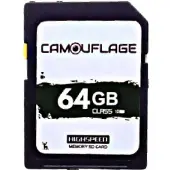 Camouflage Trailcamera SDXC 64GB