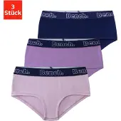 Bench . Panty Packung, 3 Stk. mit kontrastfarbigem Webbund