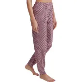 Calida Pyjamahose "Favourites Botanic" weich, Gummizug, Cotton, Single Jersey Qualität, Gesäßtasche