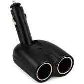 HQ Products Universal DC Power Adapter - KFZ-Adapter - 120 W - Eingangsspannung: 12 V DC - 12 V DC - Universal - Maximaler Ausgangsstrom pro Port: 10 A - Schwarz