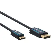 ClickTronic USB-C-auf-DisplayPort-Adapterkabel, 4K/60Hz. Kabellänge 1 m