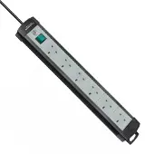 Brennenstuhl Steckdosenleiste Premium-Line 6x 3m UK
