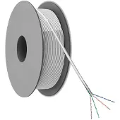 Goobay CAT 5e Netzwerkkabel, SF/UTP, Grau, CCA Kupfergemisch für SOHO Anwendungen, AWG 24/1 (solid), PVC