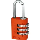 ABUS Vorhängeschloss mit Zahlenkombination 145/20 mm
