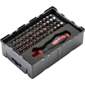 Rothenberger Spezial - Anwendungs - Bit 56-teiliges Set 1/4 Zoll - 1000002181