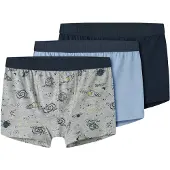 Name it Grey Space Boxershorts 3 Einheiten
