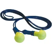 3M EAR EX01020, Wiederverwendbarer Ohrstöpsel, im Ohr, Blau, Gelb, Verkabelt, 38 dB, Polyurethan, Polyvinylchlorid (PVC)