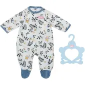 Baby Annabell Strampler blau Blätter 43cm