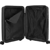 D & n lederwaren D&N Travel Line 4600 - 4-Rollen-Trolley M 65 cm (black)