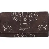 Desigual Damen Geldbörse Braun