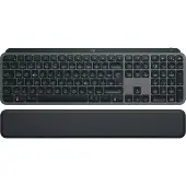 Logitech Tastatur MX Keys S, Wireless, Bluetooth, grafit Illuminated, DE, Bolt, Handballenauflage, Retail