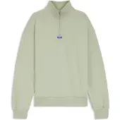 Hugo Blue Neeler 10249110 Blue Halbreißverschluss-sweatshirt