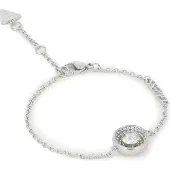 GUESS Unique Solitaire JUBB03399JWRH timeless steel bracelet - Dimension: 14.5 - 18.5 cm - S