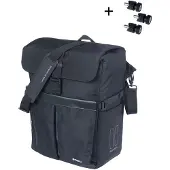 Basil Move Mik Fahrradtasche 15l Schwarz Schwarz One Size