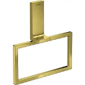Hansgrohe AXOR Universal Rectangular Handtuchring, Metall, schwenkbar, 42623
