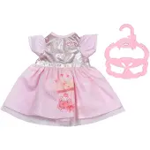 Zapf Little Sweet Kleid - Puppenkleid Glitzer 36cm