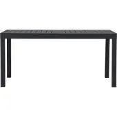 Venture Home Rechteckiger Esstisch Capo Schwarz