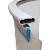 Waterman Pool Handlaufpaket Premium aus Aluminium für Rundbecken bis 480cm