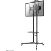 NeoMounts PLASMA-M1700E TV-Trolley 32-70", Schwarz, Tragbarer Bodenständer, Stahl, 50 kg, 81,3 cm (32"), 177,8 cm (70")
