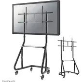 NeoMounts NS-M3800BLACK TV-Trolley 60-100", Schwarz, Stahl, 100 kg, 152,4 cm (60"), 2,54 m (100"), 1000 x 400,1000 x 600,200 x 200,200 x 300,200 x 400,300 x 200,300 x 300,400 x 200,400 x 300,400 x...