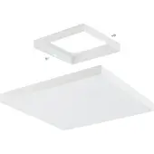 Eglo TURCONA-Z Wand-/Deckenleuchte Lampe Beleuchtung - L45 x B45 x H7 cm - weiß - 6X3,8W inkl. - IP20