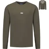 HUGO Herren Naviu Sweatshirt Dark Brown