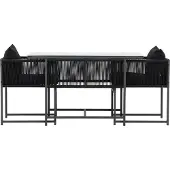 Ebuy24 Venture Design Café-Set Noto Schwarz