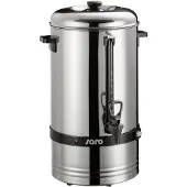 Saro SAROMICA 6010, Filterkaffeemaschine, 10 l, Gemahlener Kaffee, 1500 W, Schwarz, Silber