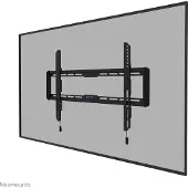 NeoMounts WL30-550BL16 TV-Wandhalterung 42-86" - ultraflach - einfache Installation, 106,7 cm (42"), 2,18 m (86"), 100 x 100 mm, 600 x 400 mm, Stahl, Schwarz
