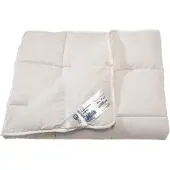 Jollein Ganzjahres-Steppbett 2-teilig 100x135 cm Weiß 00100003