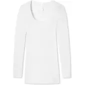 Schiesser Longsleeve Damen 200765 Luxury White-S